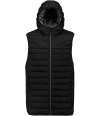 PA237 Proact Hooded Padded Bodywarmer Black colour image